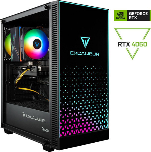 Excalibur E65H.124F-Bfb0X-0Hd Intel Core İ5-12400F 16Gb Ram 1Tb Nvme Ssd Rtx 4060 Dos Gamıng