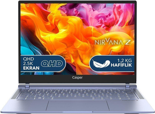 Nirvana Z100 i5-1335U 16GB LPDDR5 2TB SSD 14" W11H Mavi Laptop Z100.1335-BX00A-M-Q