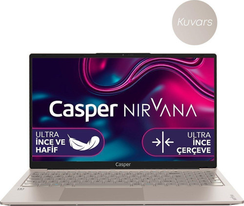 Nirvana X600.1235-Df00R-K-F Intel Core İ5-1235U 32Gb Ram 1Tb Nvme Ssd Gen4 W11P Kuvars 15.6" Laptop