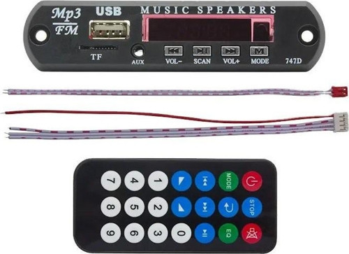 Magıcvoıce G028 Usb/Sd/Aux/Bluetooth/Uklı/2*60W Amfi Çıkışlı Oto Teyp Çevirici Dijital Player