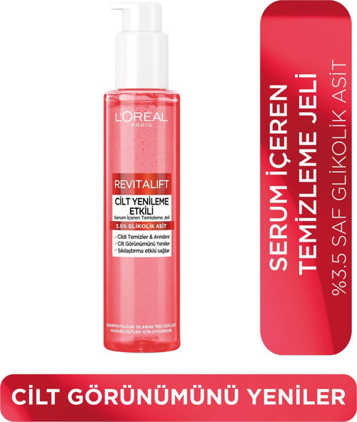 Revitalift Cilt Yenileme Etkili Temizleme Jeli - Glikolik Asit 150 ml