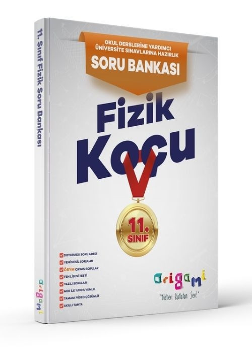 11.Sınıf Origami Fizik Koçu Soru Bankası Tammat Yayıncılık