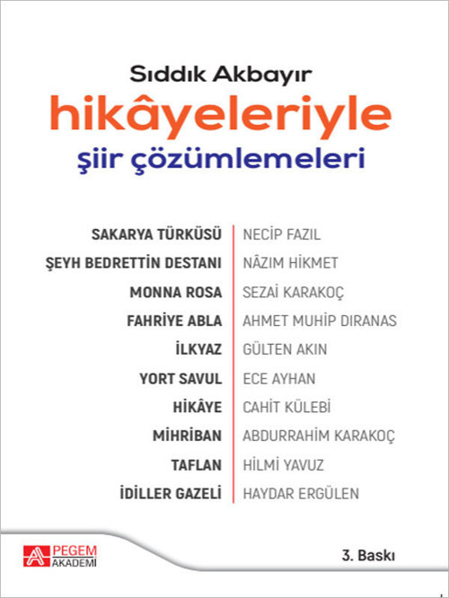 Hikâyeleriyle Şiir Çözümlemeleri