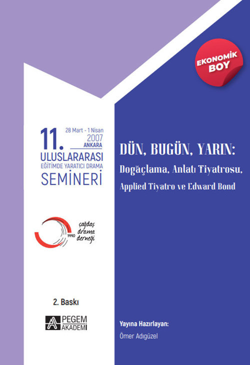 11.Uluslararası Eğitimde Yaratıcı Drama Semineri - (Ekonomik Boy)