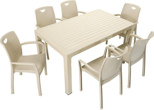 Elit Rattan 90x150 Zeugma Koltuk Masa Takımı ÇÖLBEJİ