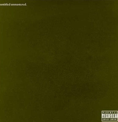 Kendrick Lamar Untitled Unmastered Plak