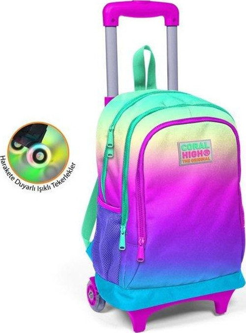Çekçek Sırt Çanta (Işıklı Tekerlek) 23910