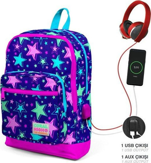 Sırt Çanta (Usb+Aux Soketli) 23271