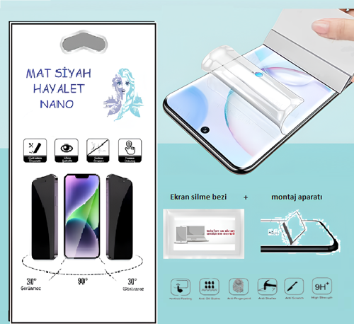 Xiaomi Mİ8SE Nano Ekran Koruyucu İnce Esnek MAT HAYALET