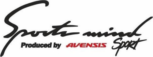 Avensis Sports Mind Oto Sticker 30 cm x 11 cm yazı 495