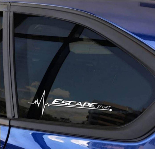 Escape Yan Cam Sticker Oto Kapı Çıkartma Tuning oto 20 cm x 7 cm yazı 162