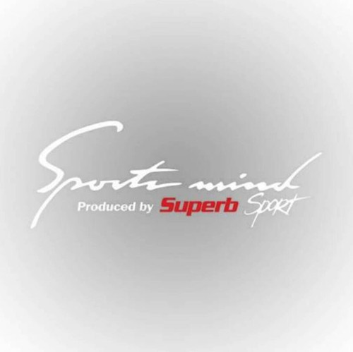 Superb Sports Mind Oto Sticker 30 cm x 11 cm yazı 451