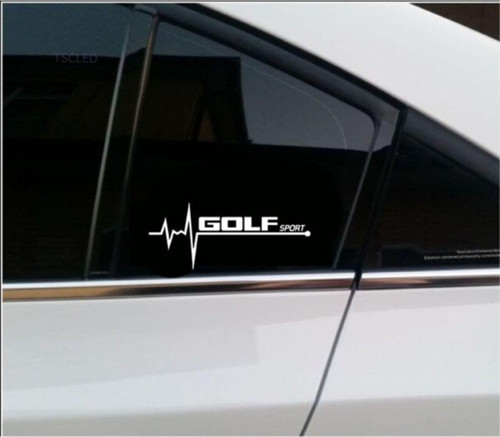 Volkswagen Golf Vw Nabız Kalp Atışı Sticker 2 Adet Sağ Sol
