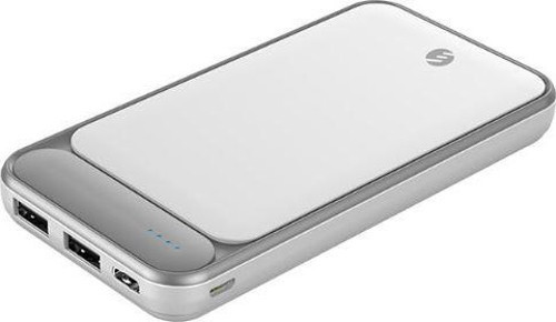 S-LINK IP-G2710 10000 MAH POWERBANK 2 USB PORT BEYAZ LCD GÖSTERGELİ POWERBANK