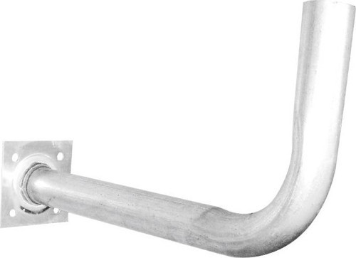 80 Cm Çanak İçin L Ayak 90 Kıvrık Boru 40-22