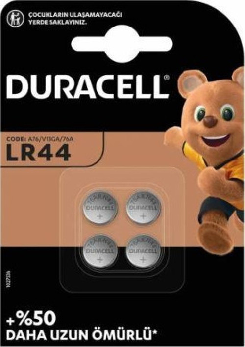 LR44 1.5 Volt Düğme Pil 4 lü LR44 1.5v Düğme Pil Saat Pili