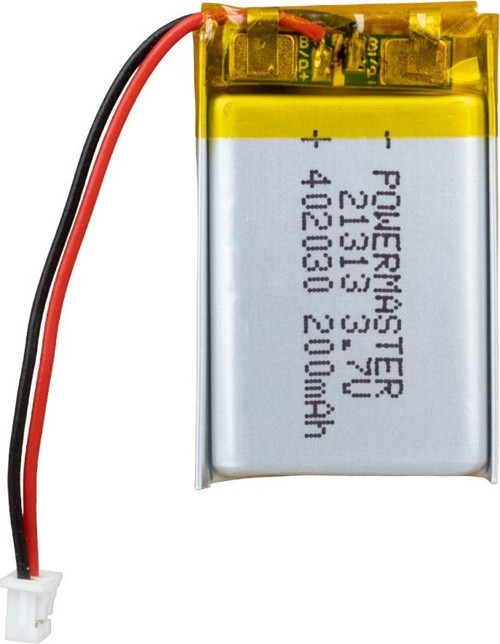 3.7 Volt 200 Mah Lityum Polimer Şarjlı Pil 4X20X30 mm Akıllı Saat Kulaklık Pili