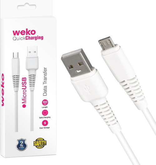 WK-22020 Usb To Micro USB Şarj Kablosu 1 Metre Cep Telefonu Şarj Aleti Kablosu