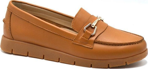 24075604Y ORTOPEDİK YUMUŞAK LOAFER DERİ KADIN AYAKKABI