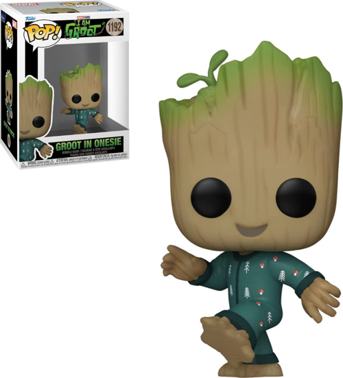 Pop 70650 Marvel I Am Groot Groot In Onesie Figür No: 1192