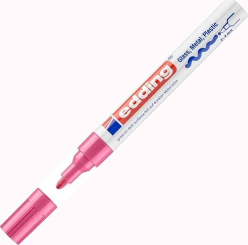 EDDING DEKORASYON MARKÖRÜ E-750 PEMBE - (10 Adet)