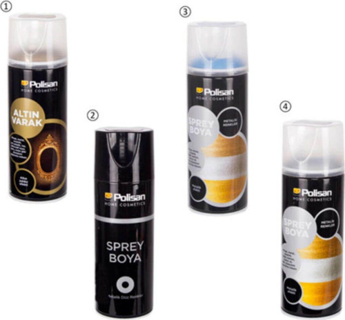 Sprey Boya Metalik - 400 Ml.