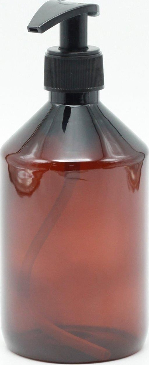Kahverengi Sabun Şişesi, 500ml Sabun Şişesi, Plastik Sabun Şişesi