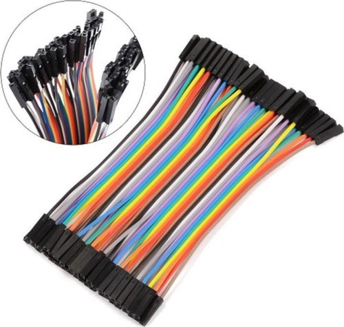 10cm 40 Pin Dişi Dişi Dupont Kablo Breadboard Jumper