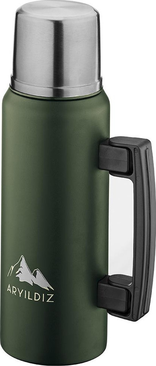 Nature Camp Taşınabilir Termos Yeşil 1 Litre