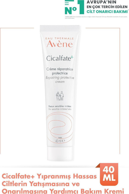 Cicalfate+ Yıpranmış Hassas Ciltlerin Onarılmasına Ve Yatışmasına Yardımcı Bakım Kremi 40 Ml