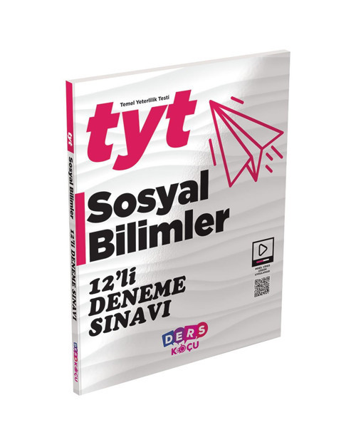 Ders Koçu TYT Sosyal Bilimler 12'li Deneme Sınavı - Muba Yayınları