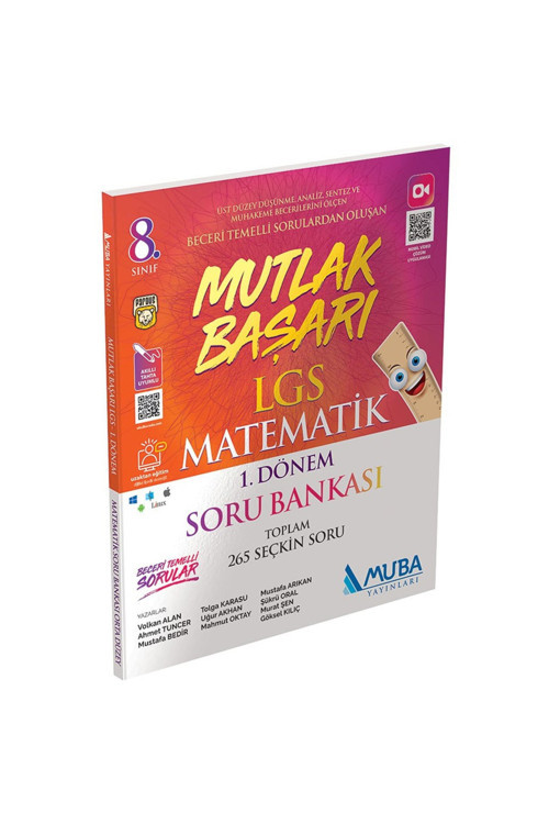 Lgs Matematik 1.Dönem Soru Bankası (Orta) - Murat Yayınları