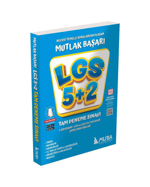 LGS 8.Sınıf 5 + 2 Deneme Sınavı - Muba Yayınları