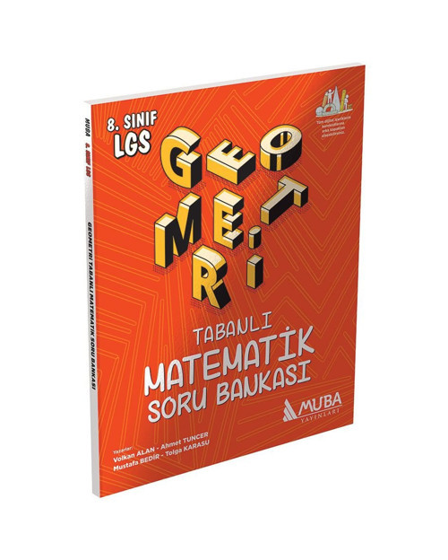 8. Sınıf Geometri Tabanlı Matematik Soru Bankası - Muba Yayınları