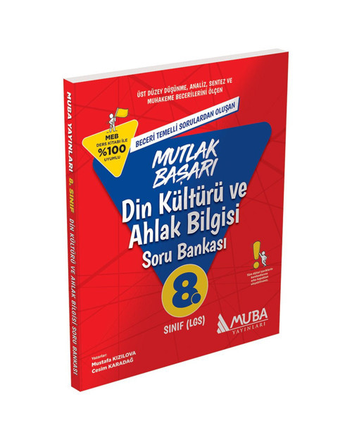 LGS Din Kültürü ve Ahlak Bil Soru Bankası - Muba Yayınları