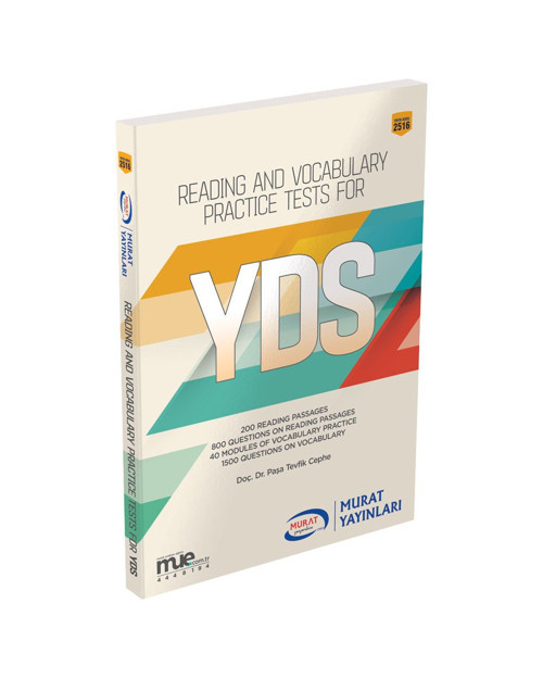 Reading And Vocabulary Practice Tests For Yds - Murat Yayınları