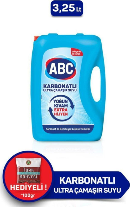 Karbonatlı Ultra Çamaşır Suyu 3,25 Lt