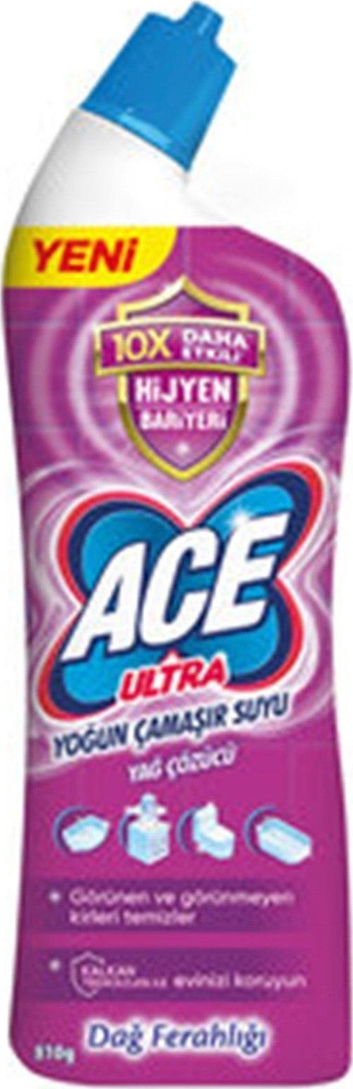 Ultra Yoğun Çamaşır Suyu Yağ Çözücü Dağ Ferahlığı 810 Ml 10X Daha Etkili Hijyen Bariyeri