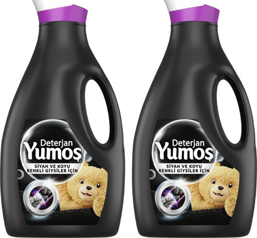 Siyah Ve Koyu Renkli Giysiler Için Çamaşır Deterjanı 2 Adet X 2520 Ml