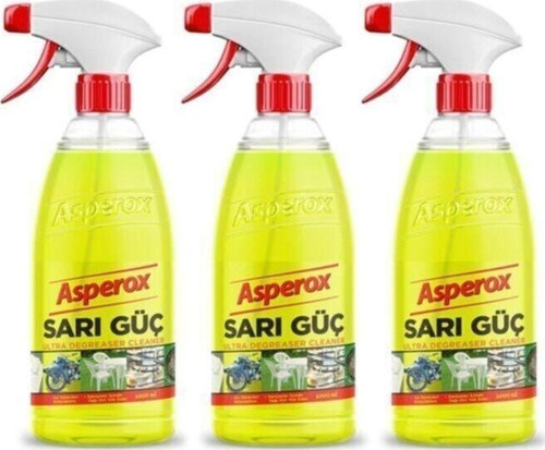 Sarı Güç Çok Amaçlı Ultra Yağ Çözücü 1000 Ml X 3