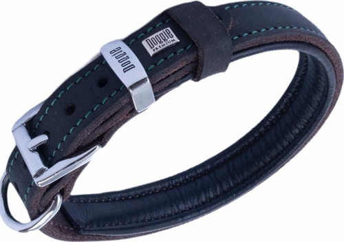 Yağlı Gerçek Deriden El Yapımı Köpek Boyun Tasması 2x35-40 cm Kahverengi