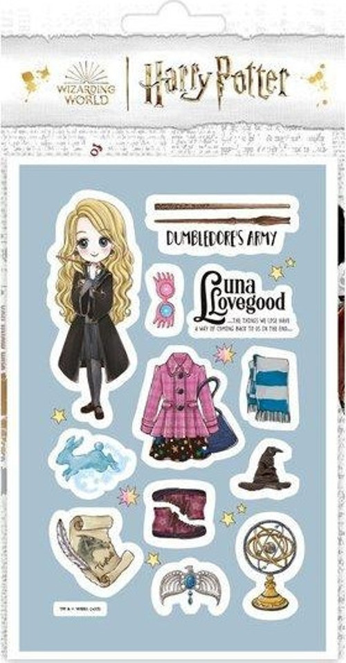 Orta Boy Puffy Sticker - Luna