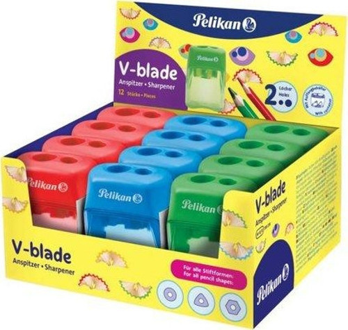 V-Blade Çiftli Kapak lı Kalemtıraş