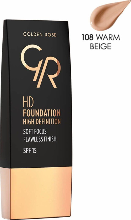 Fondöten - Hd Foundation High Definition 105 Warm Beige 8691190832551