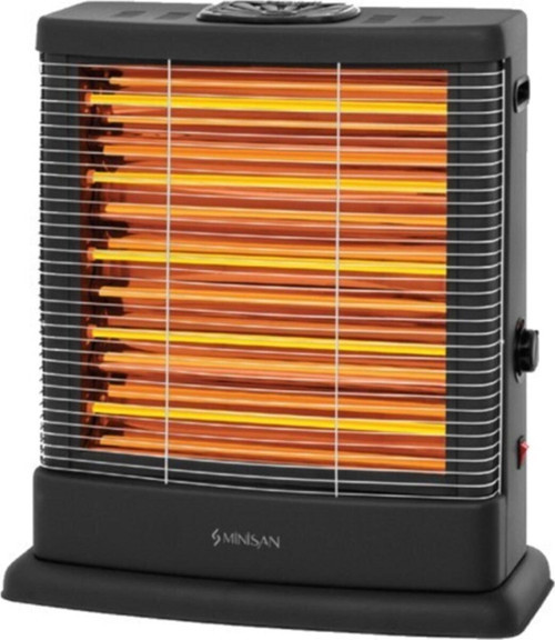 Maxi Ms-2500 Elektrikli Isıtıcı Soba Krem