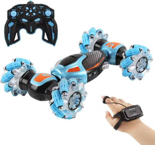 dekan toys Şarjlı El Sensörlü Akrobat Araba, Bilekten Kontrollü Uzaktan Kumandalı Araba Elle Kumandalı Araba