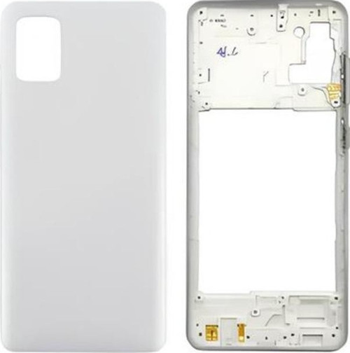Galaxy A31 Uyumlu Kasa Kapak + Yan Tuşlar, Lens Hariç SMA315F