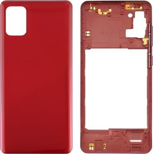 Galaxy A31 Uyumlu Kasa Kapak + Yan Tuşlar, Lens Hariç SMA315F