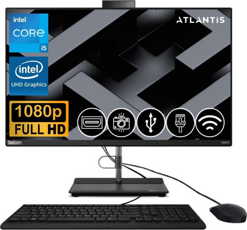 ThinkCentre Neo 30A i5-12450H 16GB 512GB M.2 SSD 12B3008ETRATL5 21.5" Fdos All In One Bilgisayar