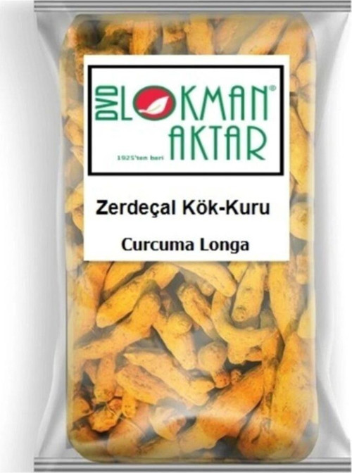 Lokman Aktar Zerdeçal Kök Kuru 250 Gr